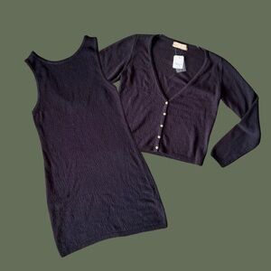 NWT Free People Sadie Sweater Mini Dress Set